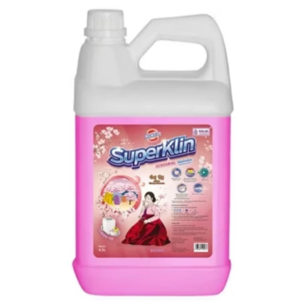 Bukrim Superklin Liquid 4,5Liter - Detergent Cair Bukrim Superklin Kemasan Jurigen 4,5Liter