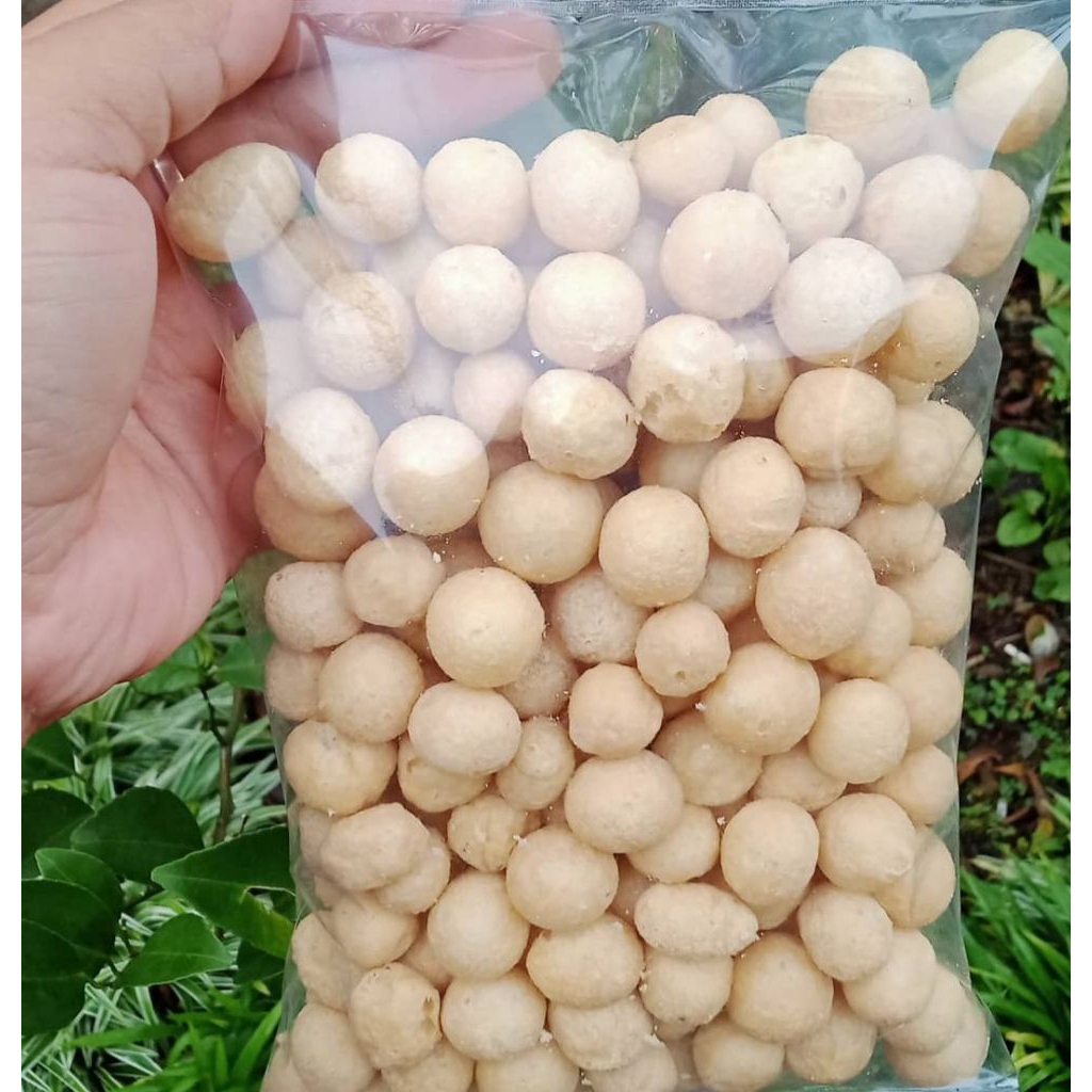 Tahu bulat mini kering original krispy 500 grm