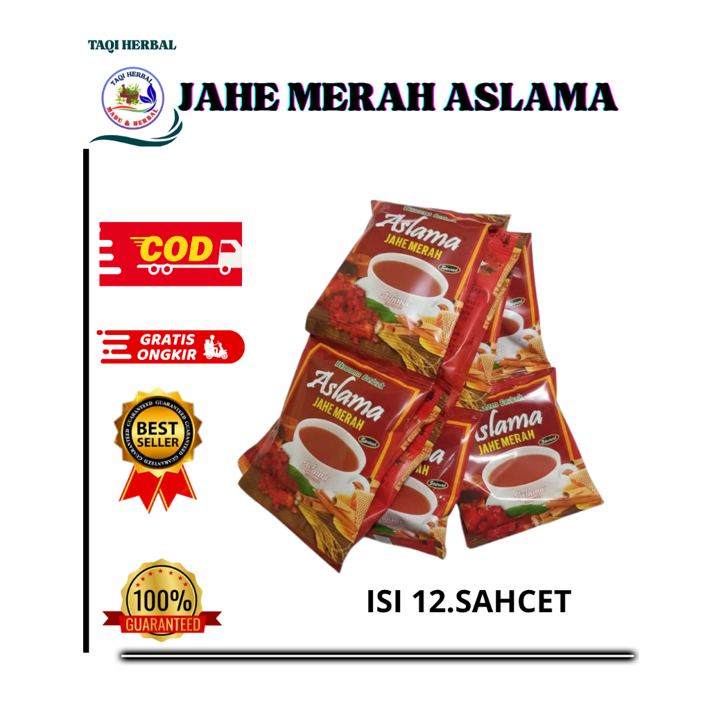Jahe Merah ASlama 1 Renceng