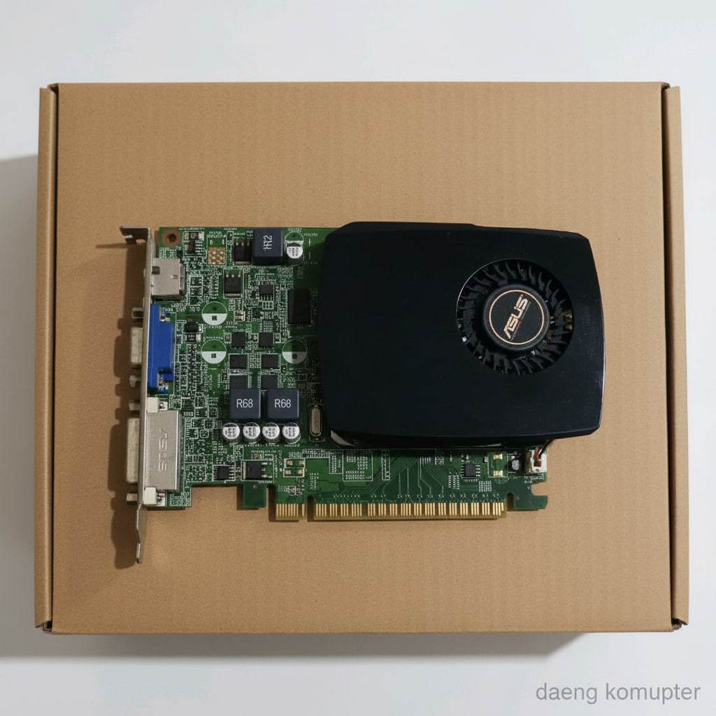 VGA Asus Nvidia GeForce GT 640 3GB 192Bit DDR3 - Tanpa Pin Power - Normal