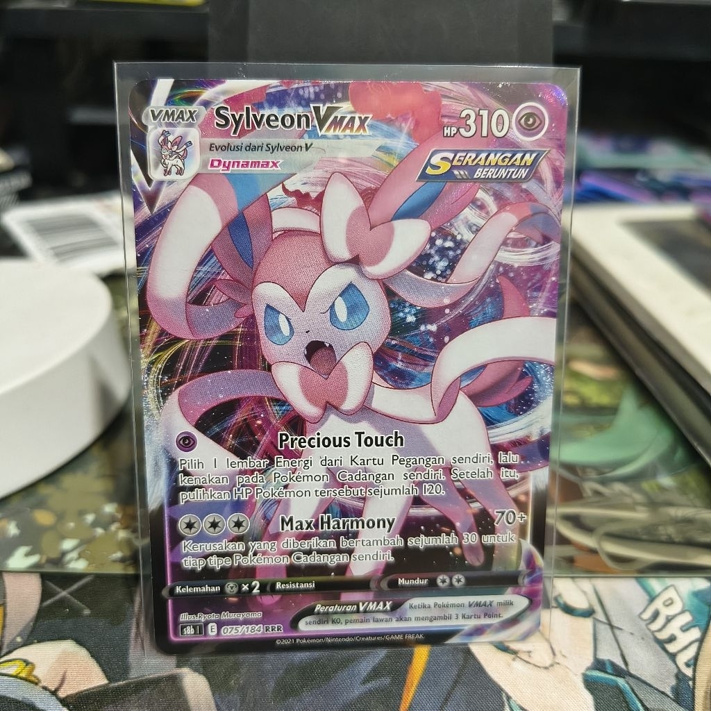 Pokemon TCG Indonesia Sylveon Vmax V max RRR