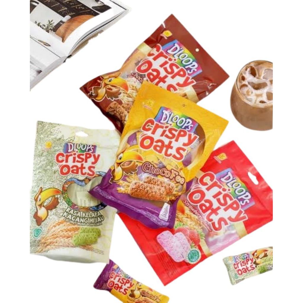 Dloops Crispy Oat Aneka Rasa 100gr muraah