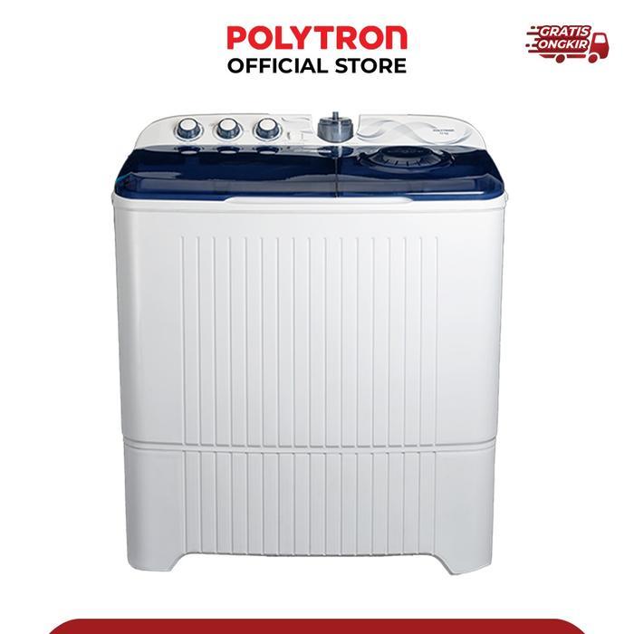 Polytron PWM1203 Mesin Cuci 2 Tabung 12 Kg PWM12 Hijab Mode Low Watt