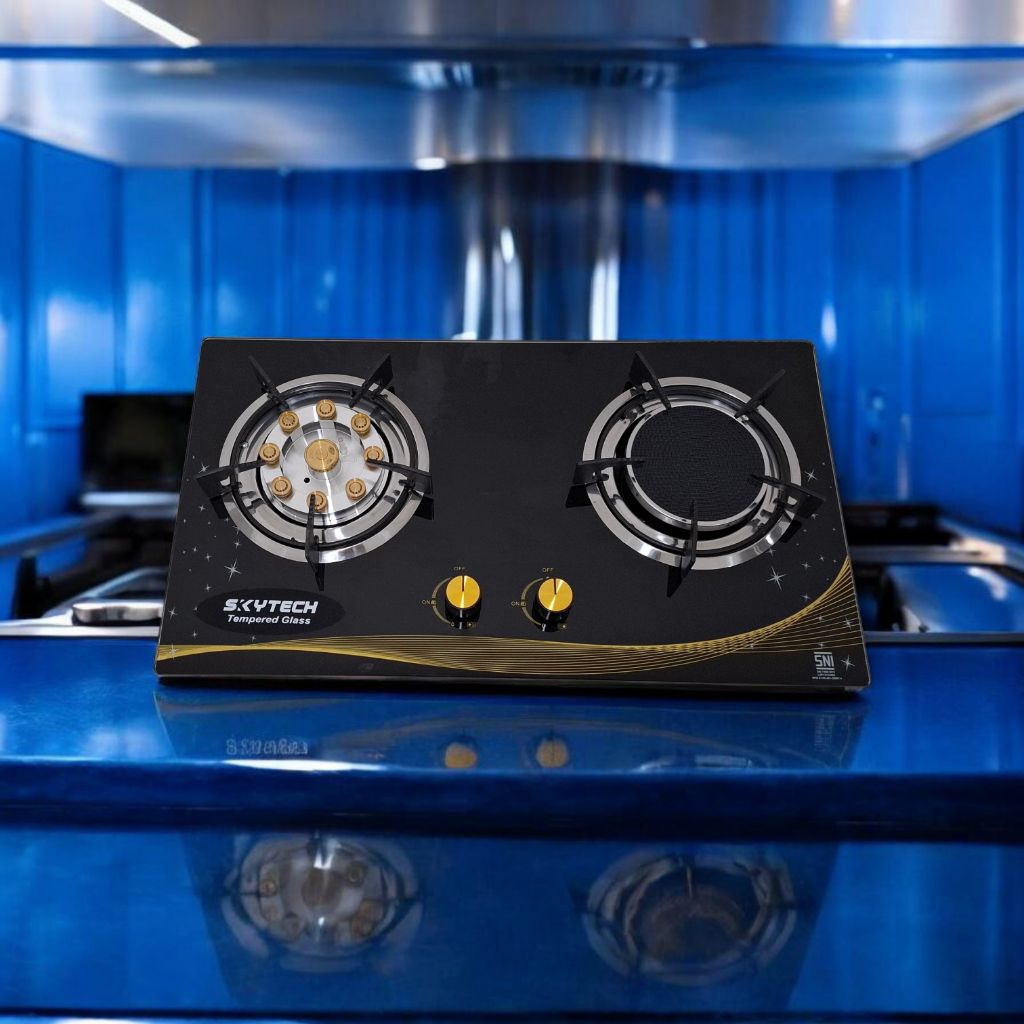 KOMPOR KACA (ELEKTRIK) SKYTECH MULTIFUNGSI (HANYA KOMPOR SAJA)