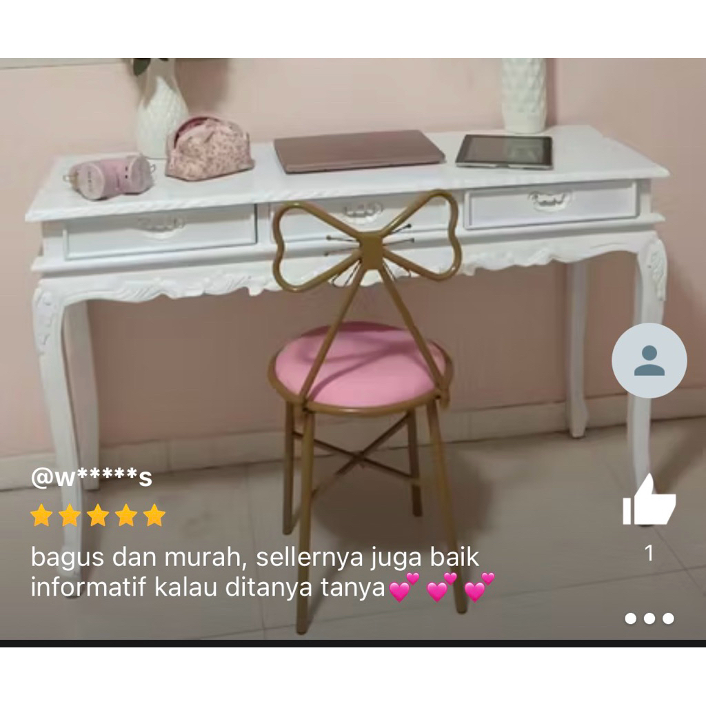 PRE ORDER MEJA KANTOR KONSUL UKIR LACI 3 KAYU JATI SOFA KURSI PELAMINAN DEKORASI TERAS RUMAH MAKAN C