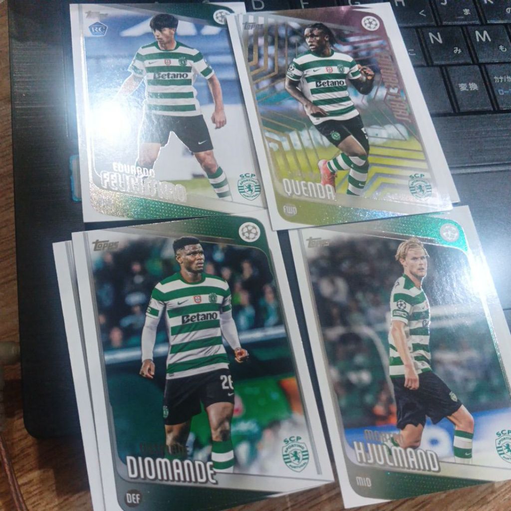kartu bola topps ucc 2026 Sporting Lisbon