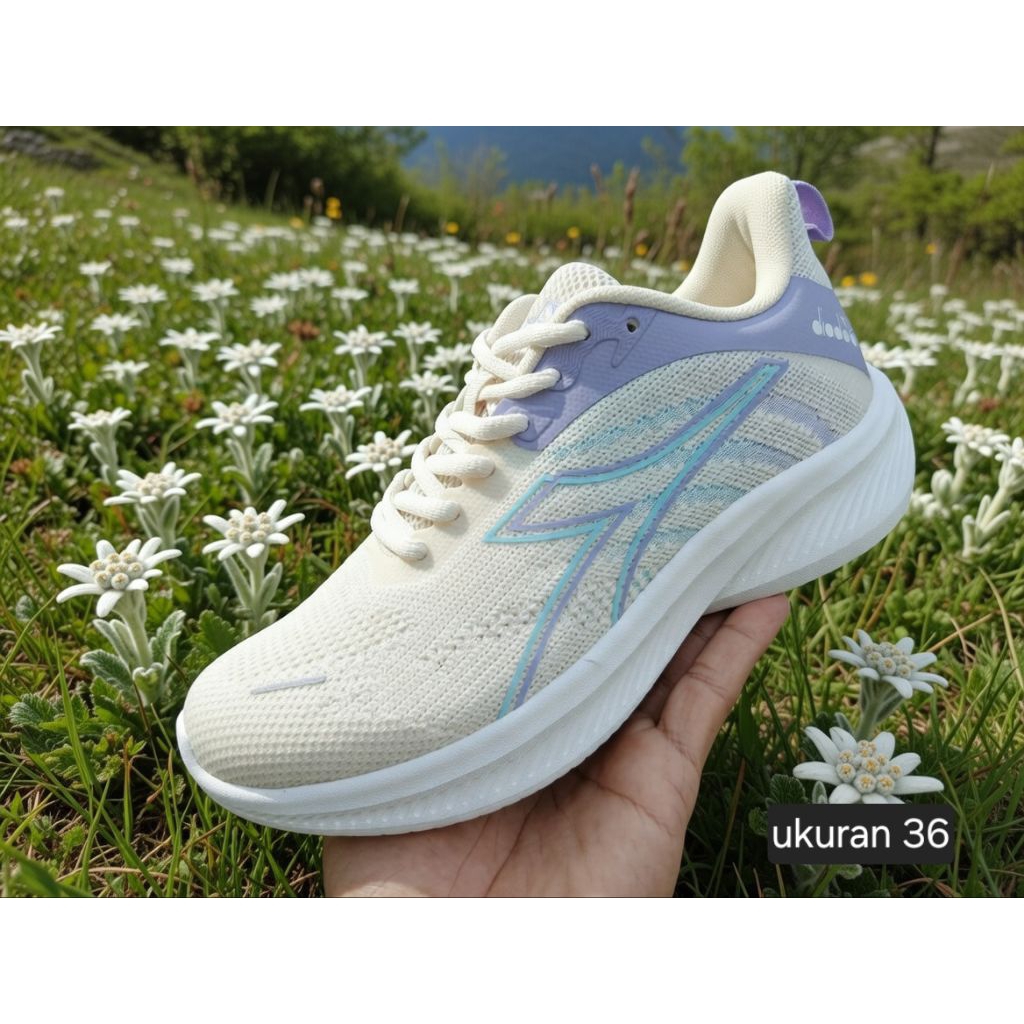 sepatu sport joging wanita diadora huxley