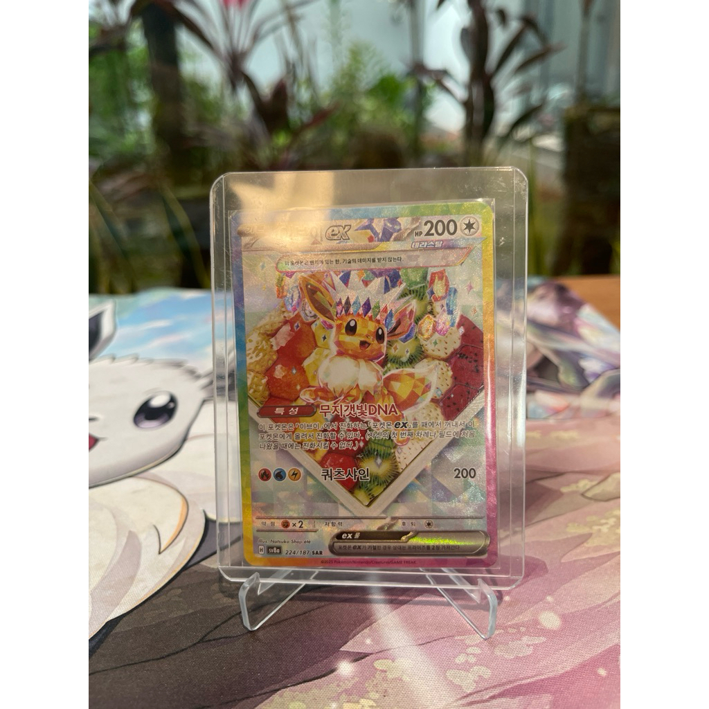 Eevee ex sar tcg korea