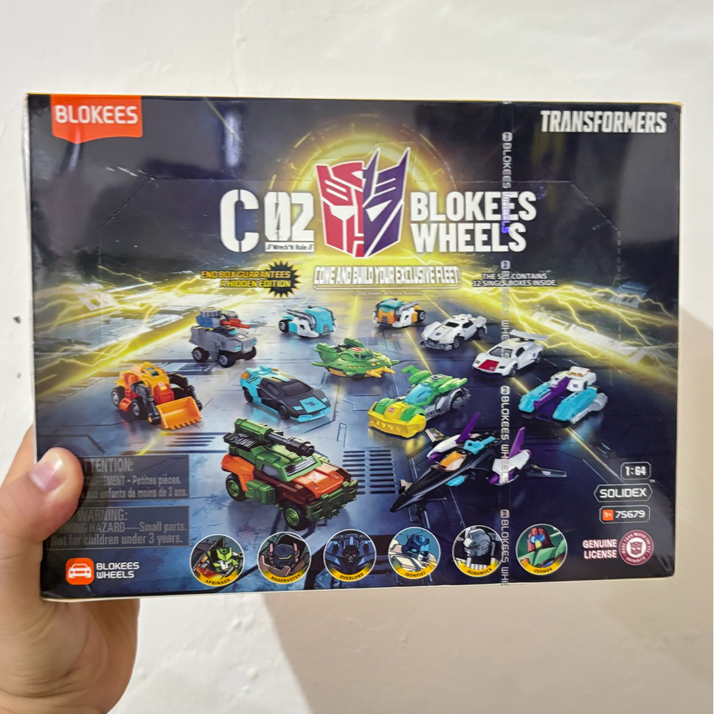 Blokees Transformers Wheels C02 Springer Overlord Blokeeswhels