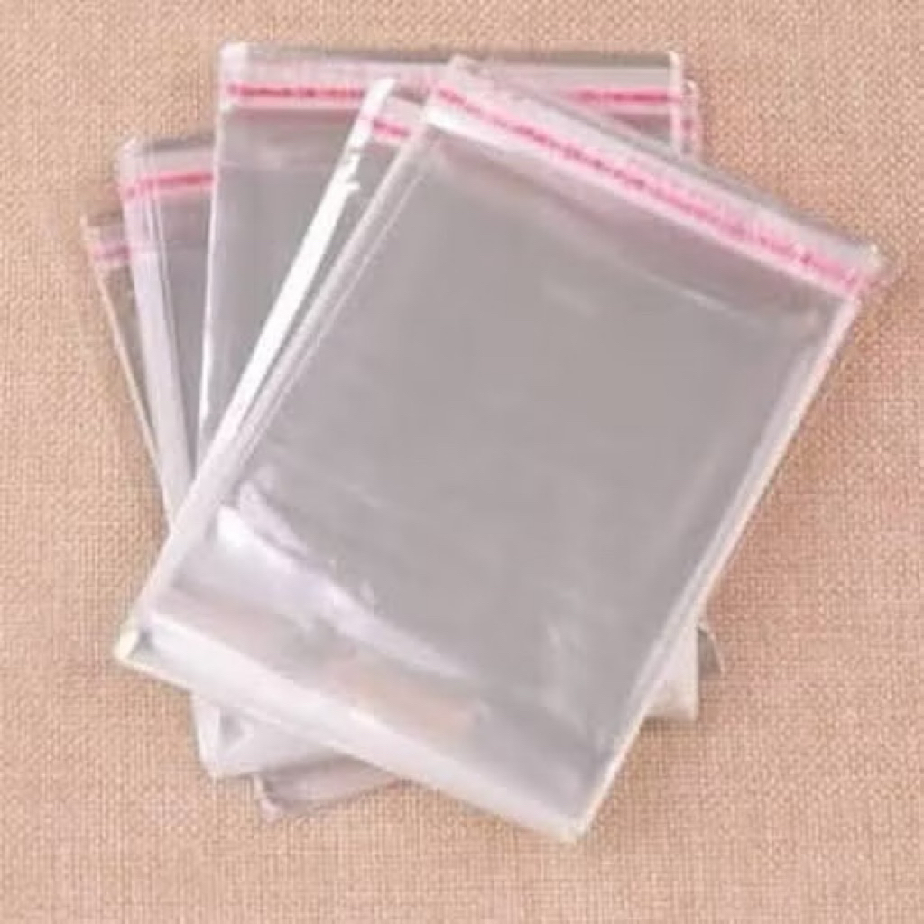 Plastik OPP 15x15+3 (seal)/ Plastik opp 15x15 tipis 18mic/ Plastik opp/ plastik Roti
