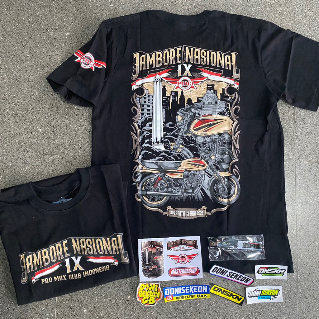 kaos jamnas PMCI IX jamnas Jambore nasional PMCI  surabaya