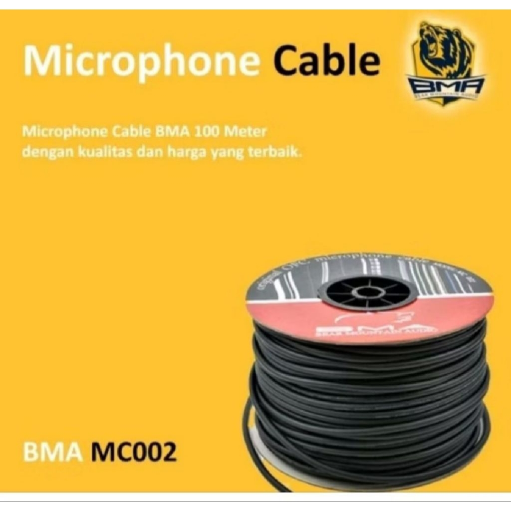 0KABEL MicMicrophone BMA MC0021Roll4x2,5 4x2,5 Meter KABEL Mic BMA1Rol