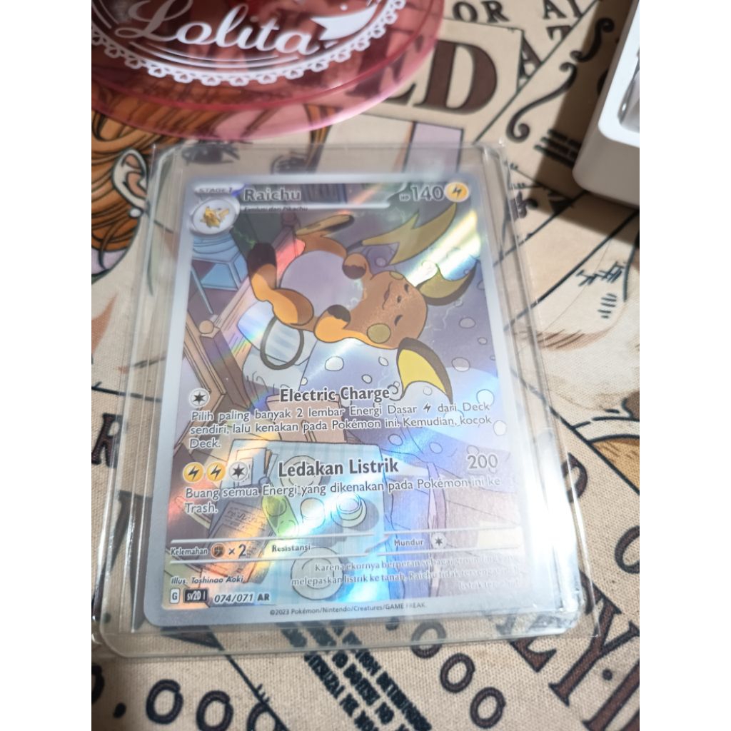 Raichu 074/071 AR - Pokemon TCG Indonesia