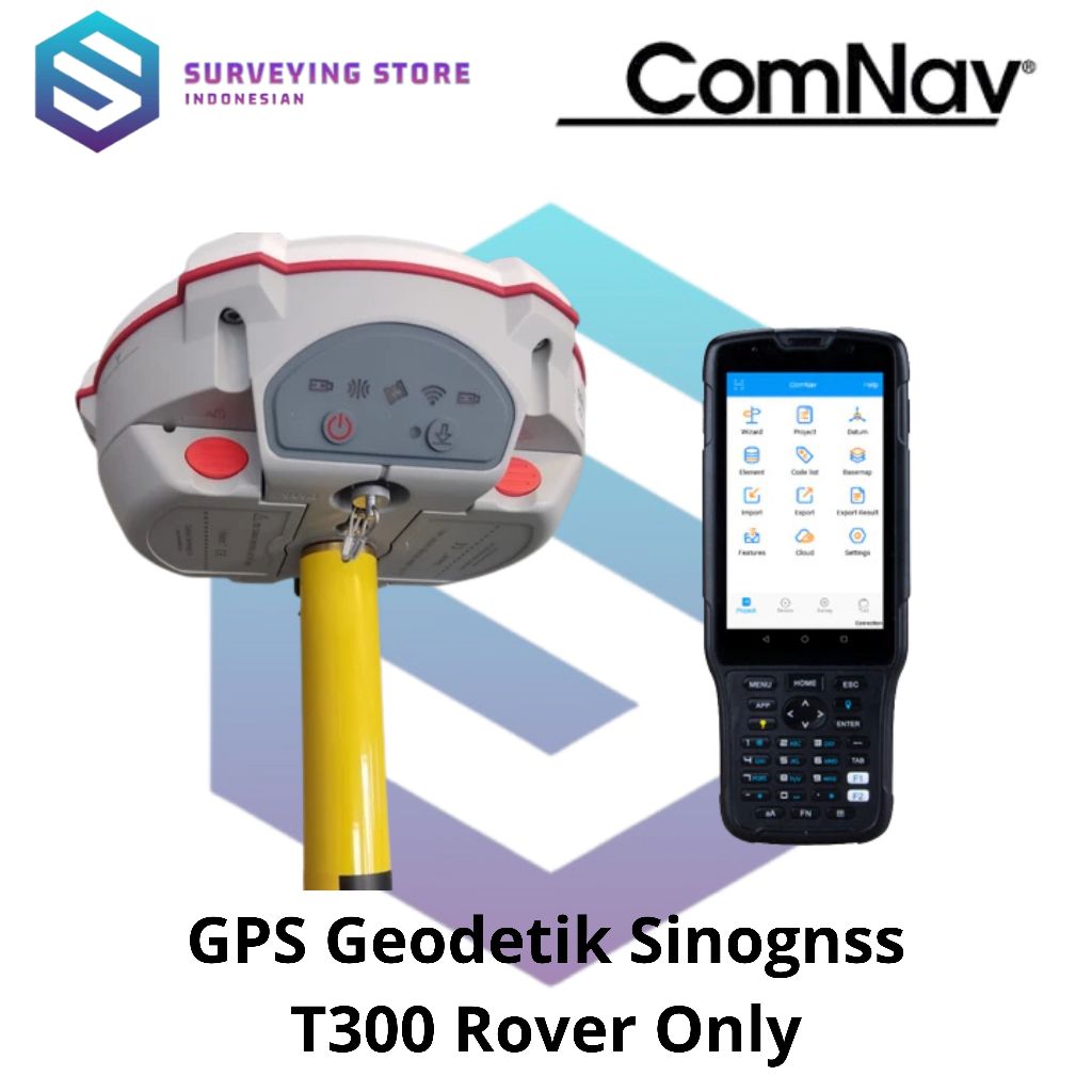 GPS Geodetik Sinognss T300 / GNSS Receiver RTK Comnav / Rover Only