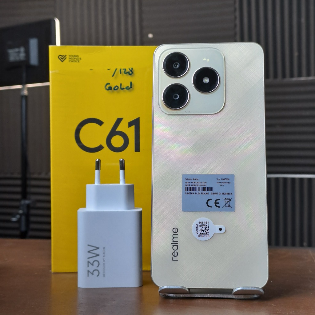 Realme C61 8/128GB Second Fullset Original Tested
