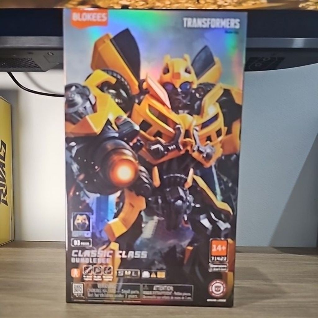 blokees 71423 transformers dark of the moon classic class bumblebee original