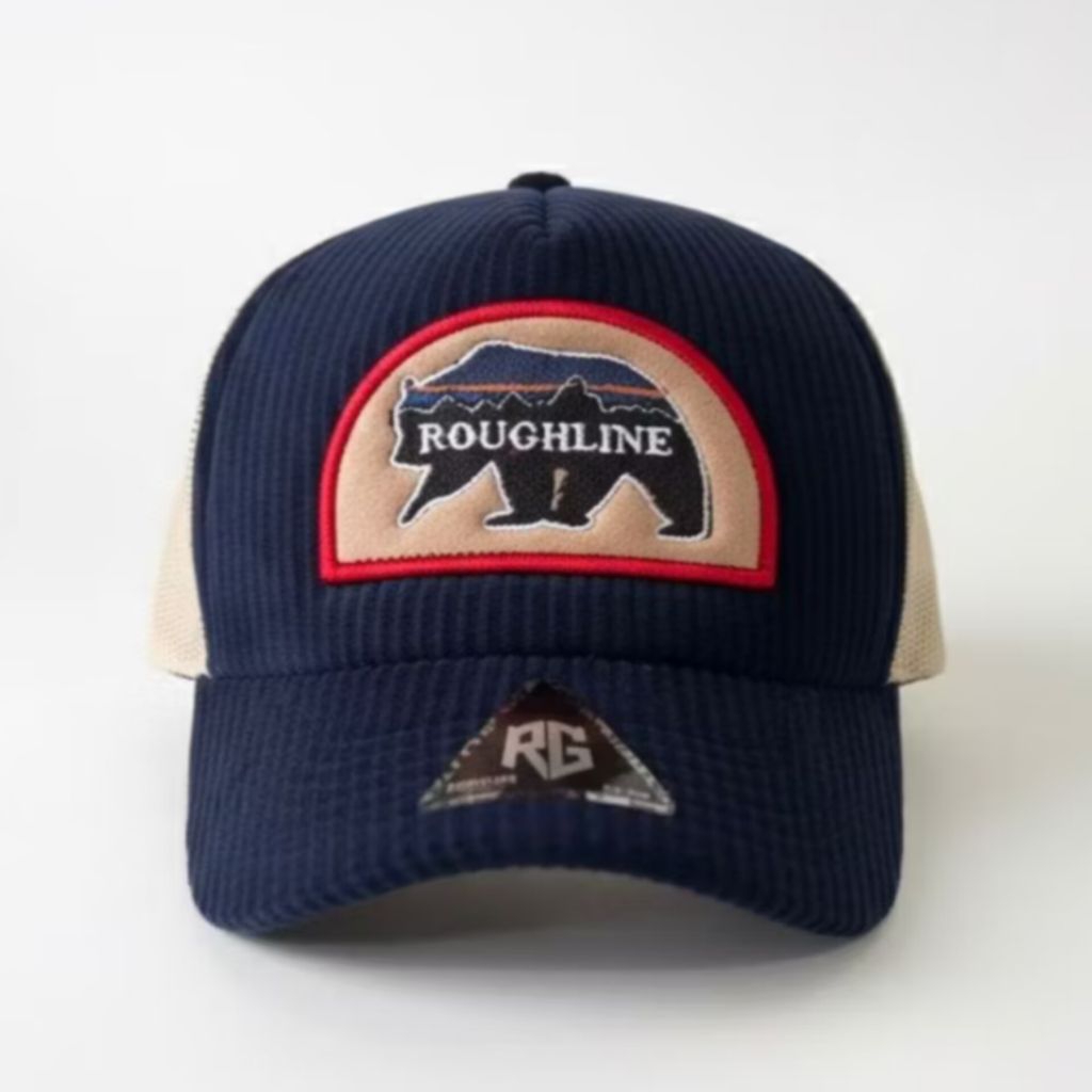 Topi Trucker Clasic Corduroy Lidah Pendek Unisex