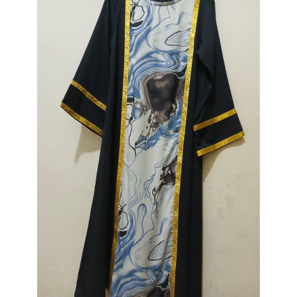 Gamis anak gamis simple elegan bahan rayon twill premium