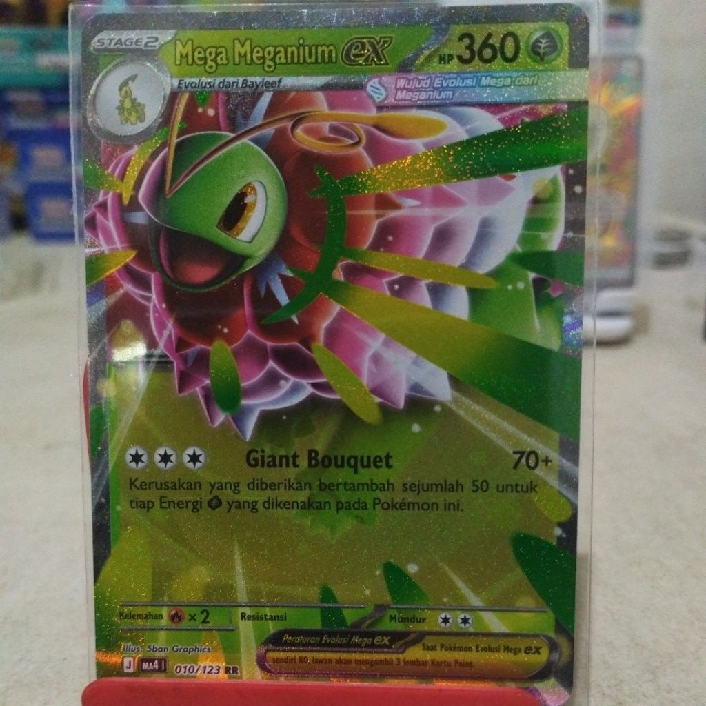 MEGA MEGANIUM EX RR LEDAKAN PENIADA