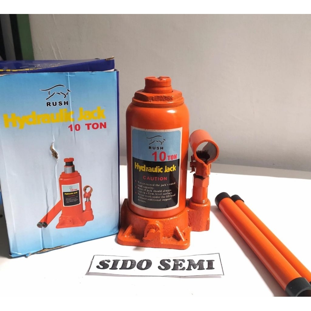 DONGKRAK BOTOL 10 ton rush