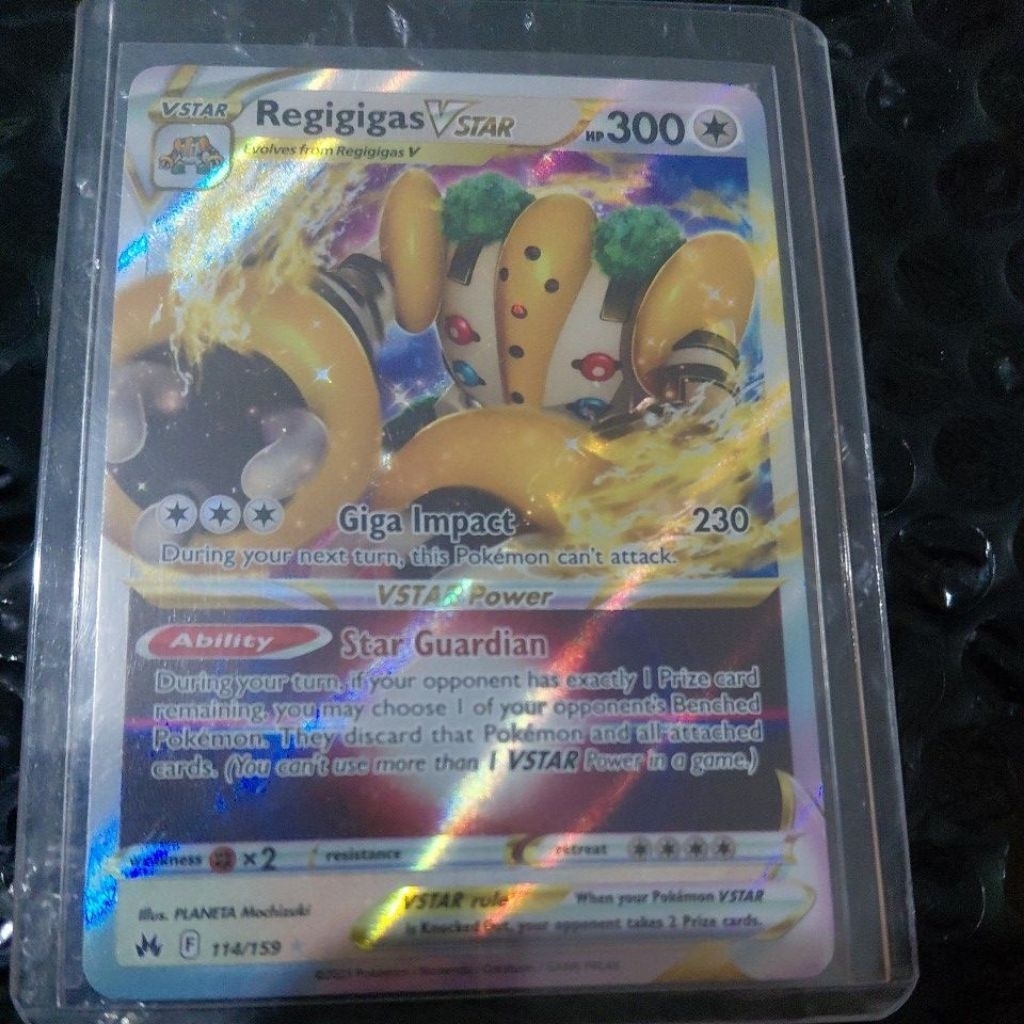 Kartu Pokemon Regigigas Vstar TCG Pokemon English