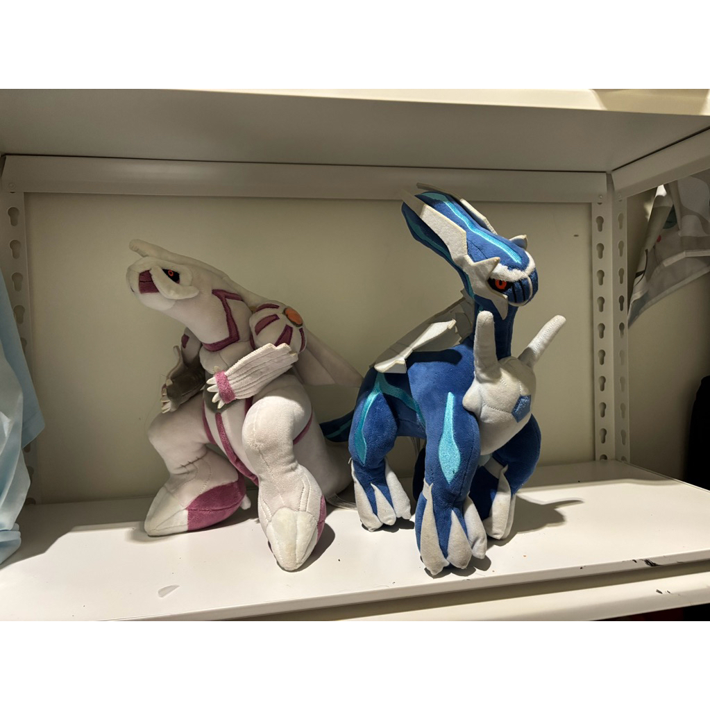 Boneka Dialga dan Palkia Pokemon Center Plush