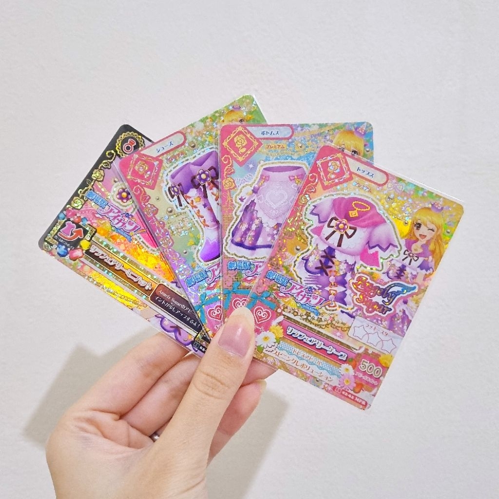 Aikatsu Kartu Card Premium Lilac Fairy Ichigo Japan JP Original