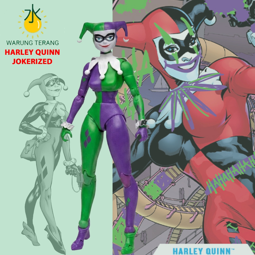 Mcfarlane Harley Quinn (Jokerized) Gold Label