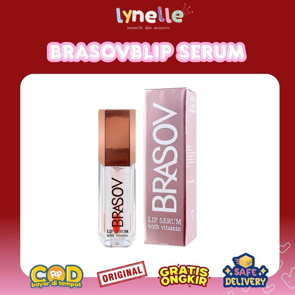 BRASOV LIP ESSENSE DAN LIP OIL MELEMBAPKAN BIBIR