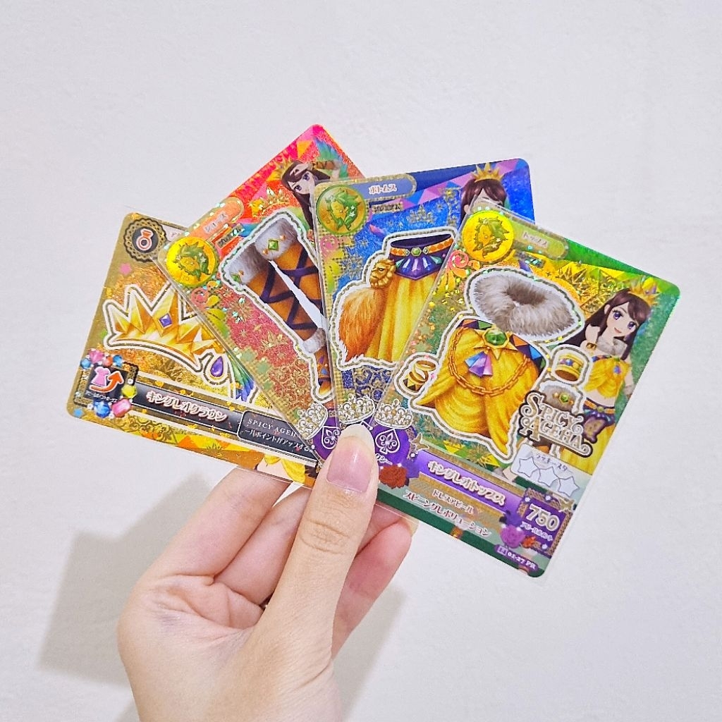 Aikatsu Card Kartu Premium King Leo Ran Jepang JP Original