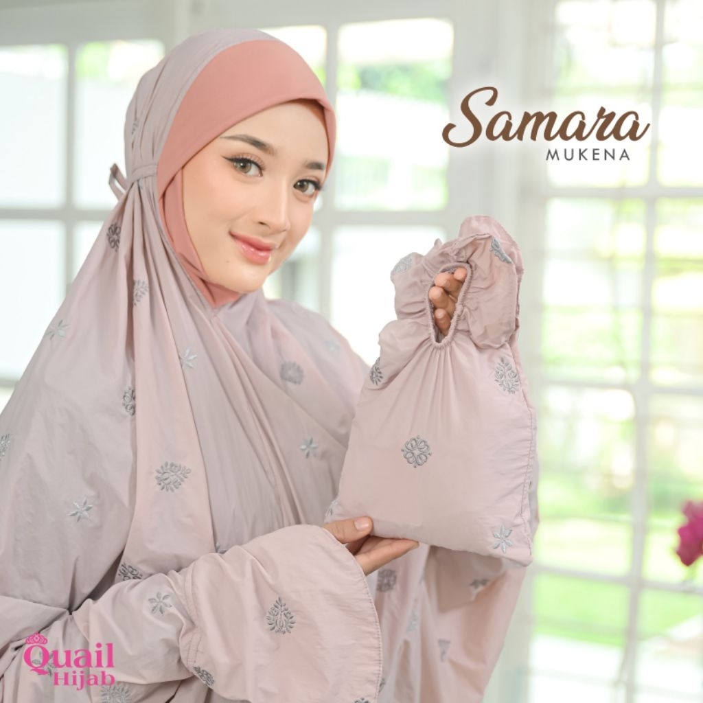 Samara Mukena Terusan Bordir Quail