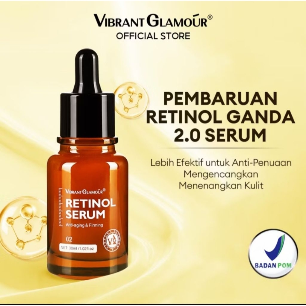 VIBRANT GLAMOUR SERUM RETINOL GANDA 2.0