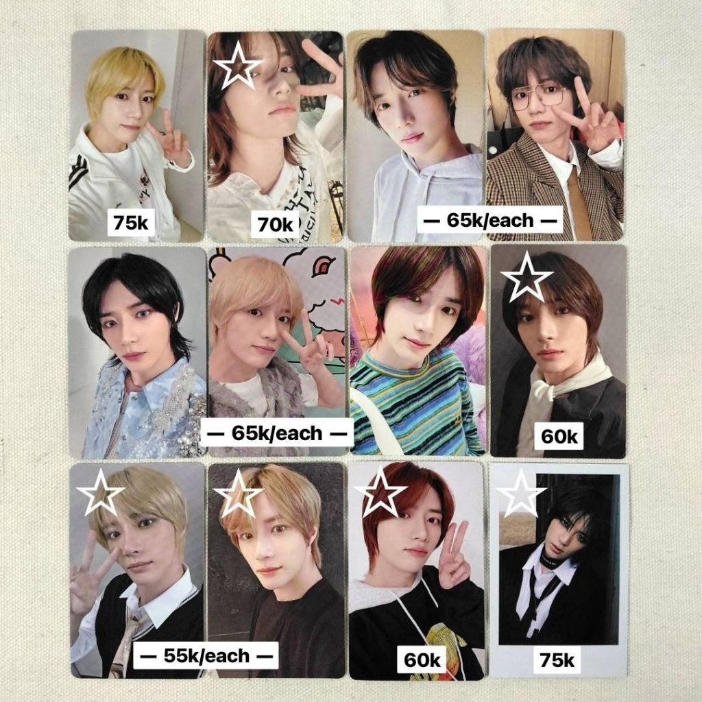 PC PHOTOCARD TXT OFFICIAL AAB BEOMGYU PART 2 CB LIVE TOMORROW FREEFALL POP UP FOURTH MEMO YOUTH MILK
