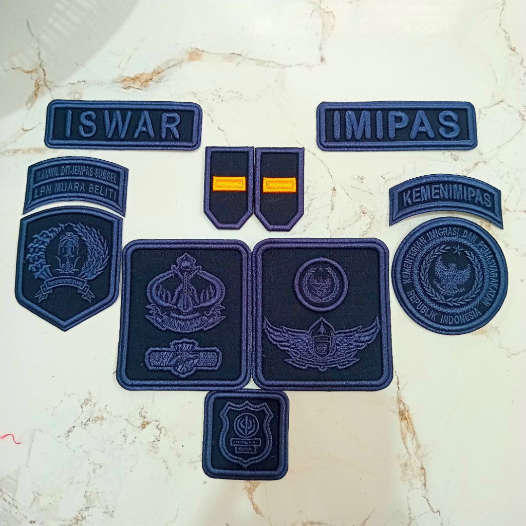 IMIPAS PDL&TACTICAL BORDIR TIMBUL 3D