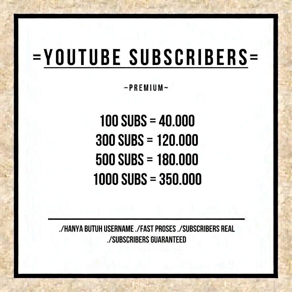 YT Subscribers Real