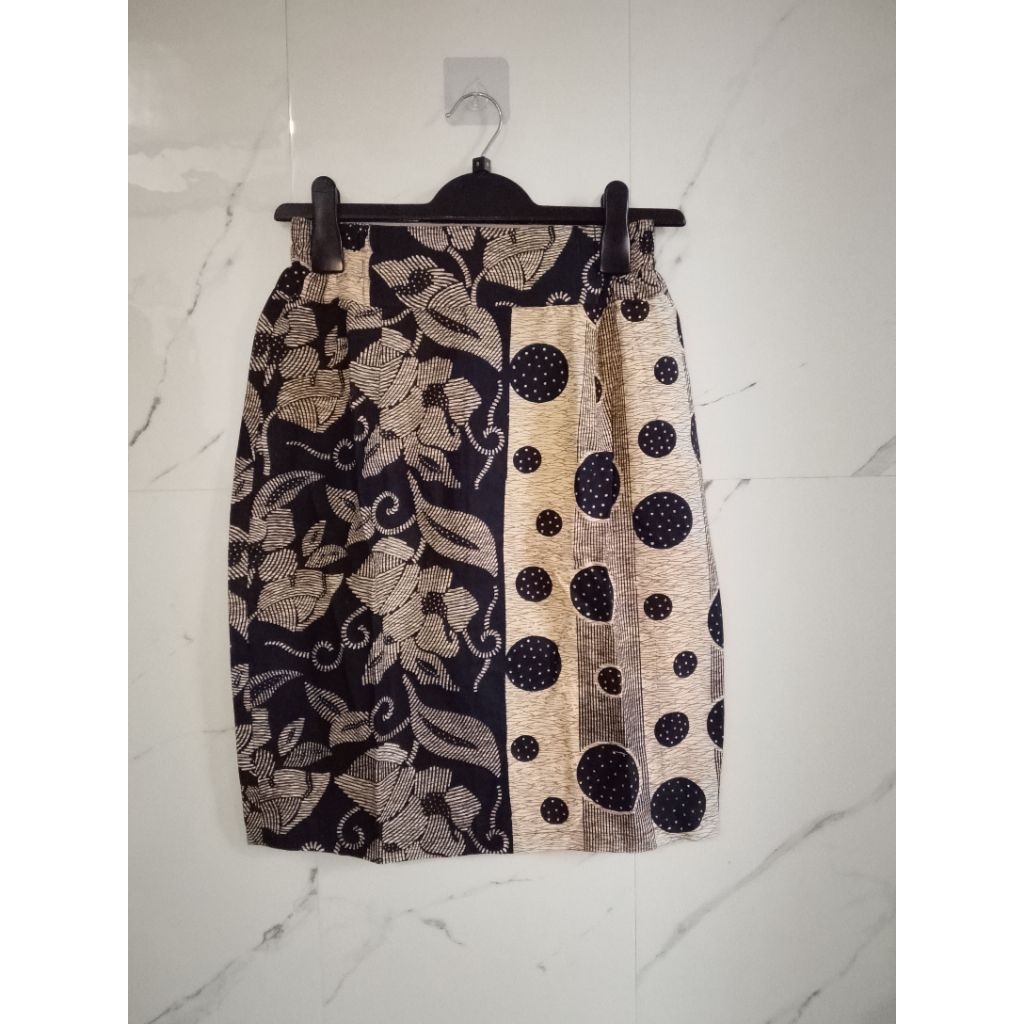 Rok span pendek batik/ Rok mini batik PRELOVE