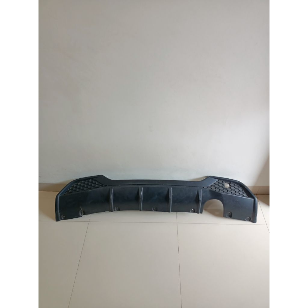 DIFFUSER SPOILER GARNISH BUMPER BELAKANG HONDA BRIO RS 2019 2020 2021 2022 2023 ORIGINAL