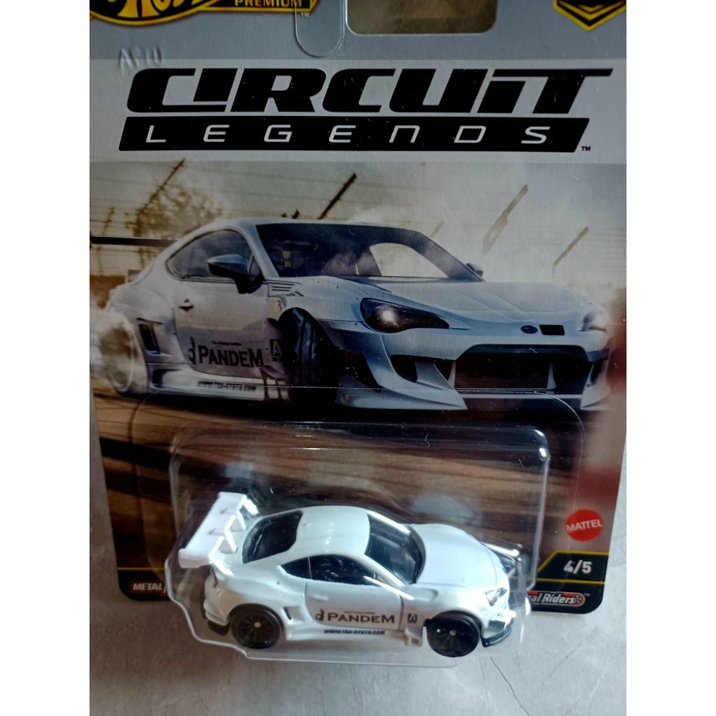 hotwheels premium circuit legends pandem subaru brz