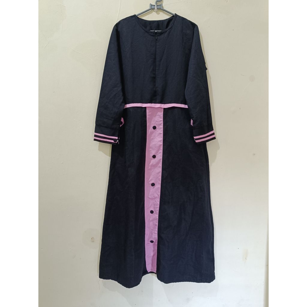 PL gamis warna hitam