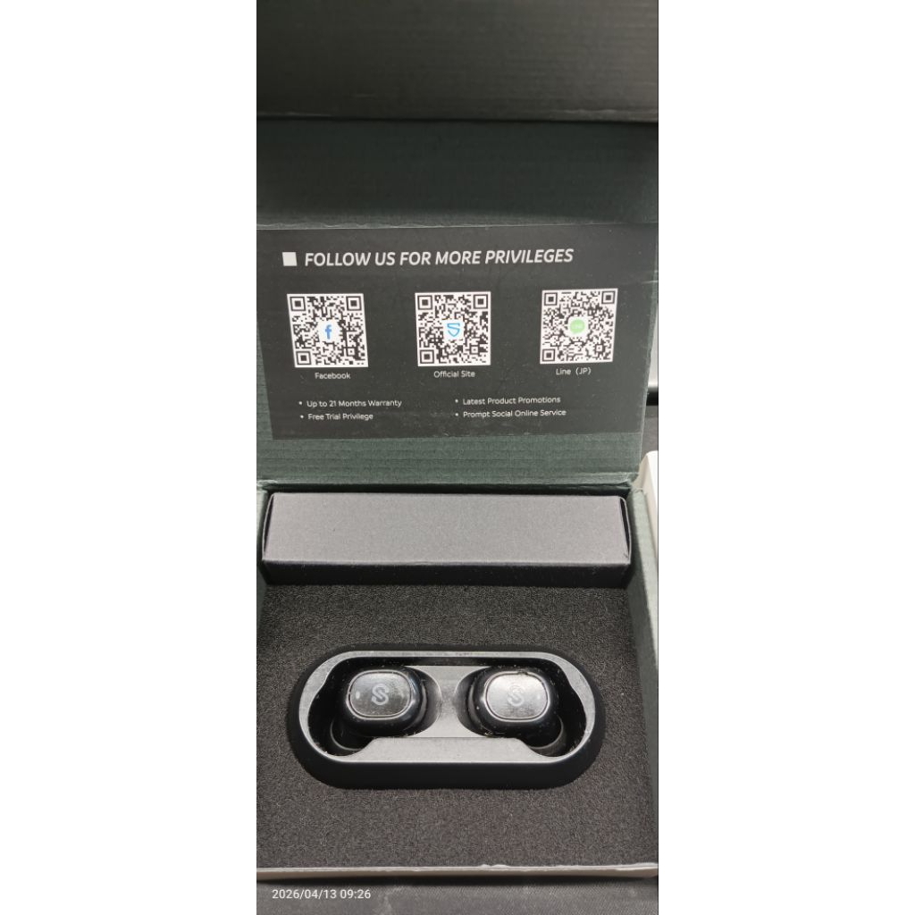 tws earbuds earphone Bluetooth sound peats true free bekas problem