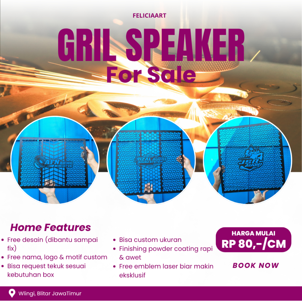 GRILL SPEAKER CUSTOM