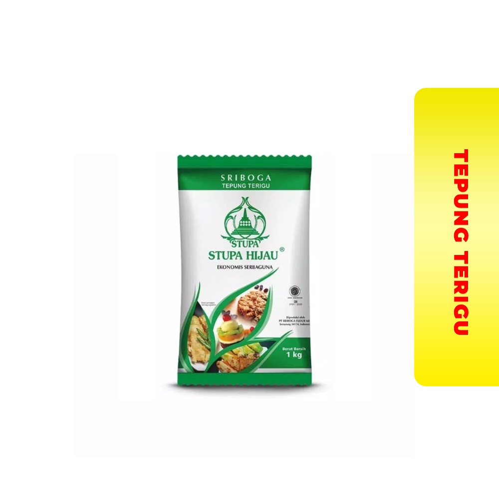 STUPA HIJAU Tepung Terigu Serbaguna 1kg