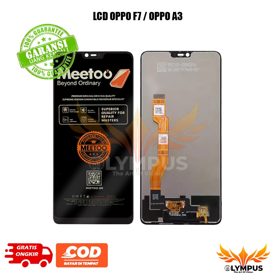 LCD OPPO F7 / OPPO A3 FULLSET 100% ORIGINAL