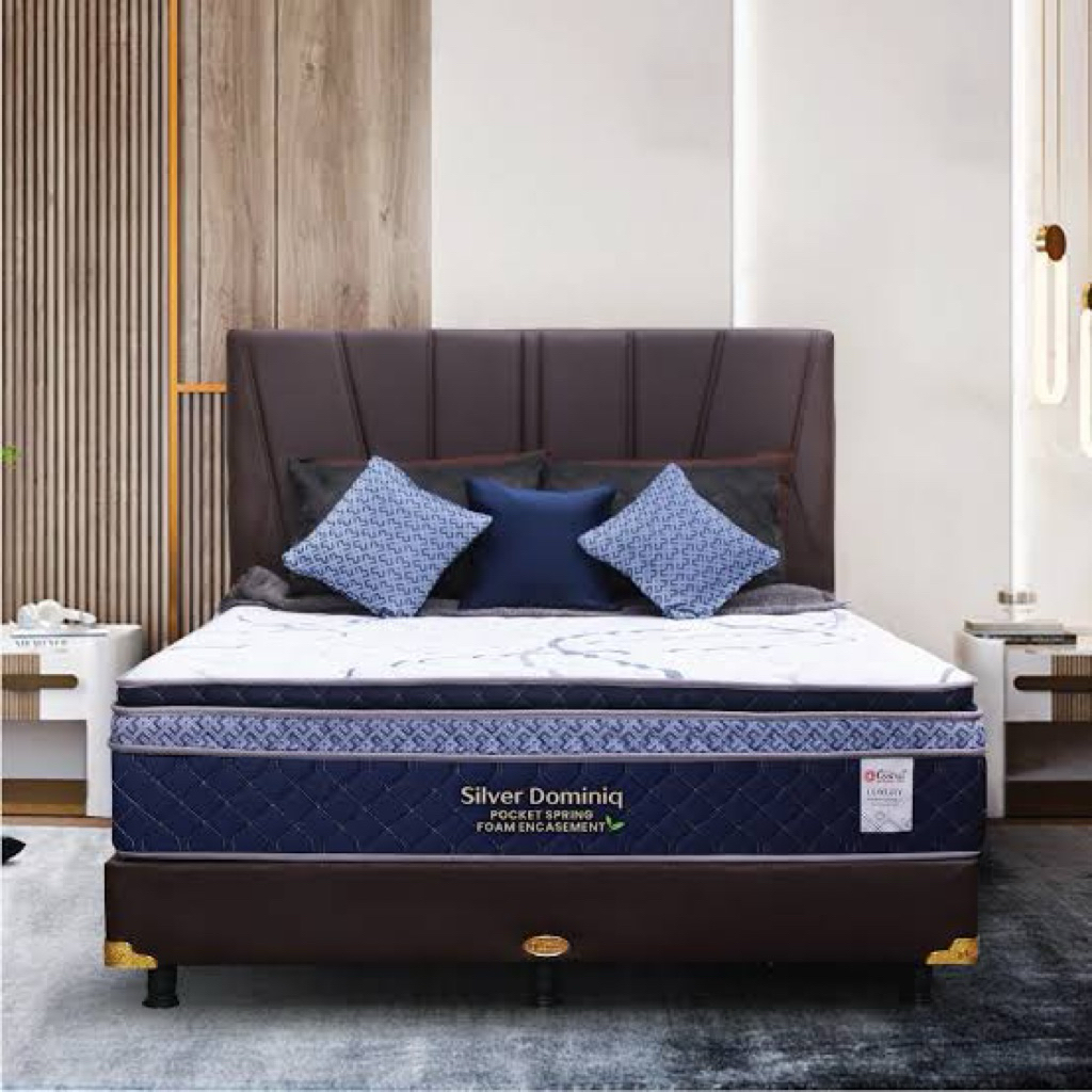 Central Silver Dominiq / Central Dominiq tinggi 36cm / Springbed Central Dominiq