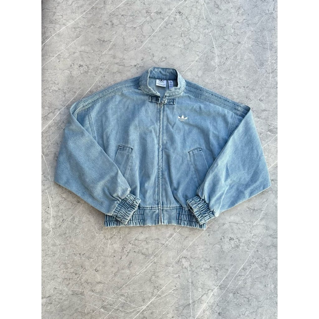 Adidas China DENIM CROP Jacket