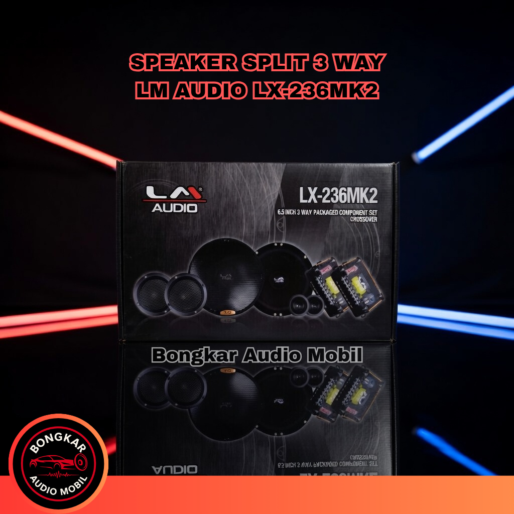 SPEAKER SPLIT 3 WAY LM AUDIO LX-236MK2