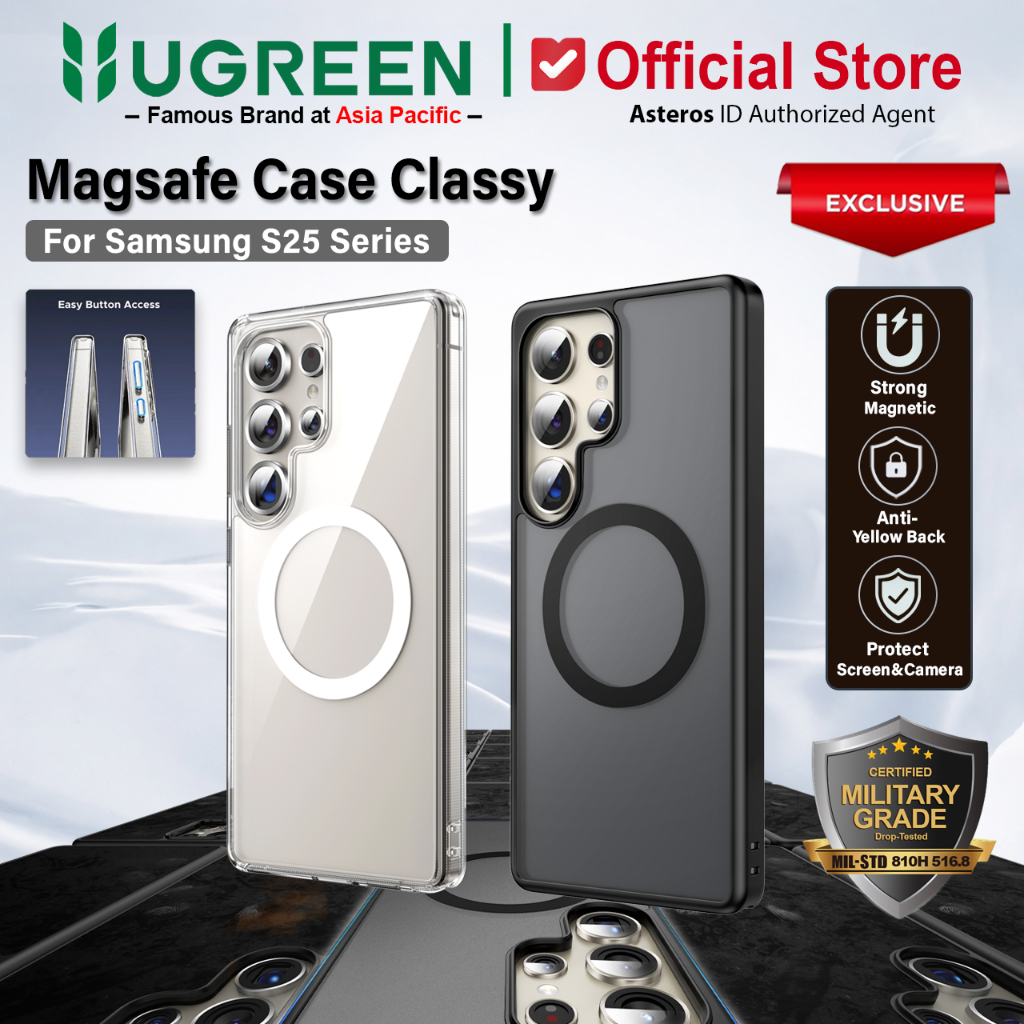 UGREEN Premium Case Magsafe Samsung S25 S25 Plus S25 Ultra Military Grade Protection