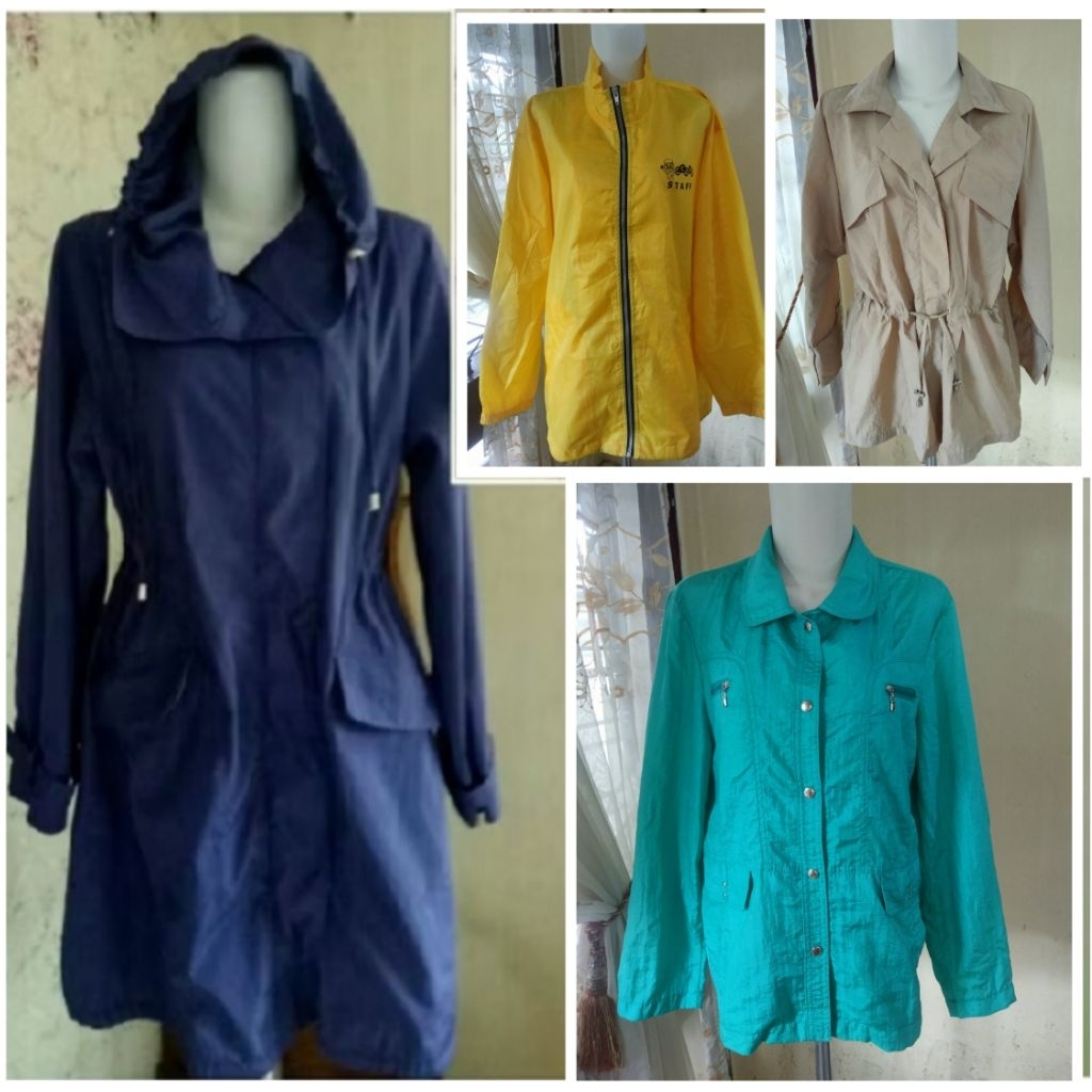 Jaket Parka Hoodie Wanita Preloved MAE03