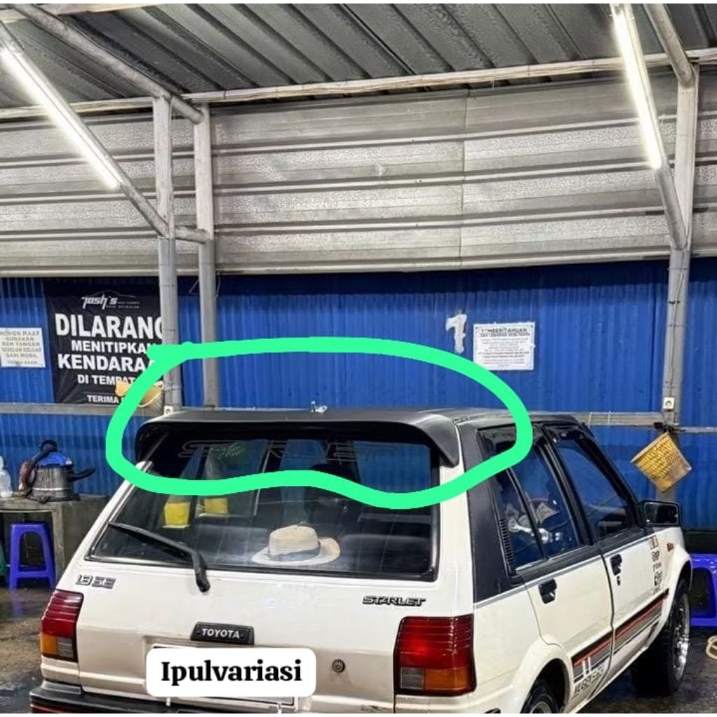 spoiler starlet kotak