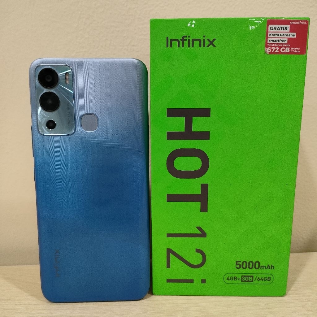 Handphone Infinix Hot 12i Ram 4 64 GB